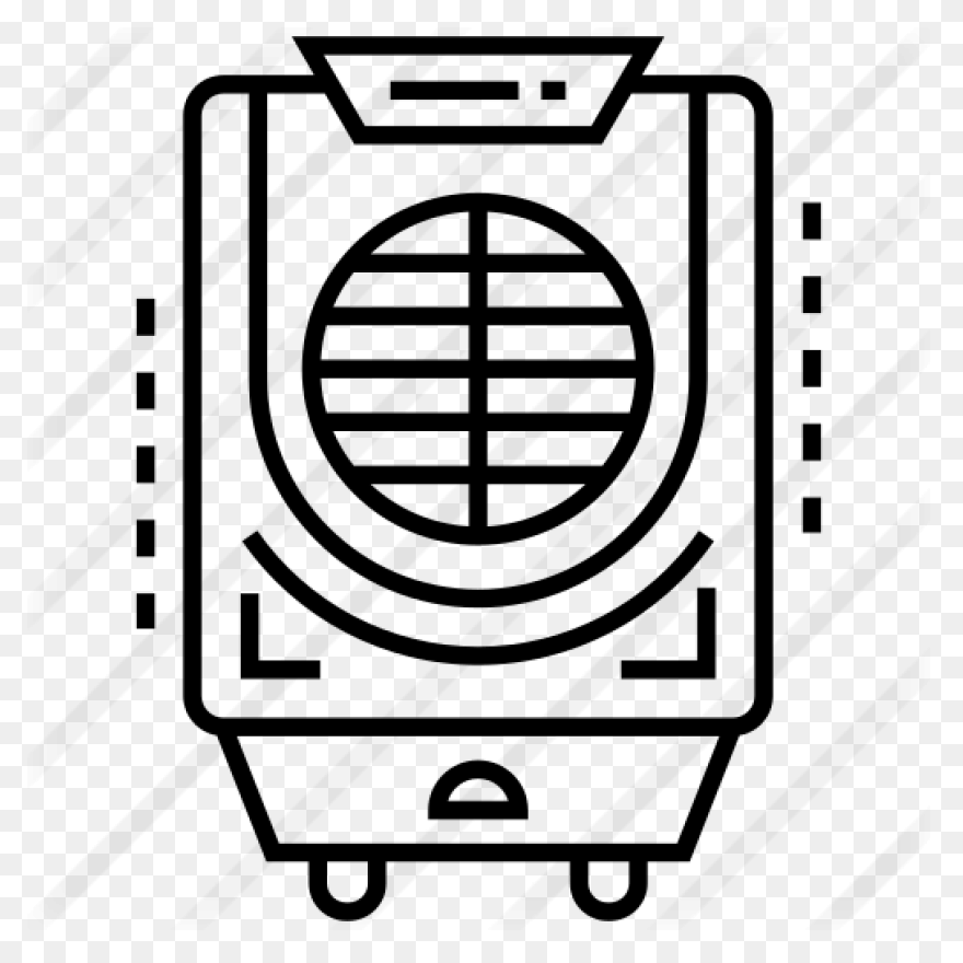 Air Cooler Free Electronics Icons - Air Cooler