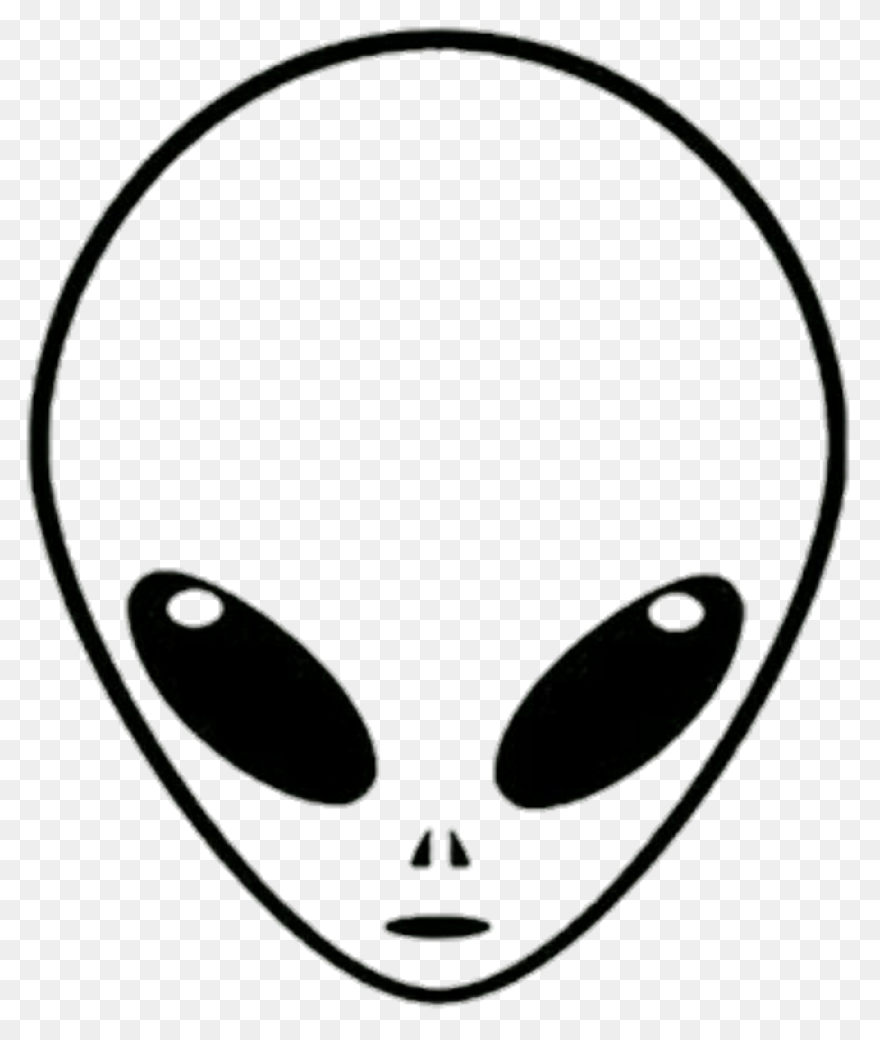 Alien Head In 3D Anaglyph Style | A