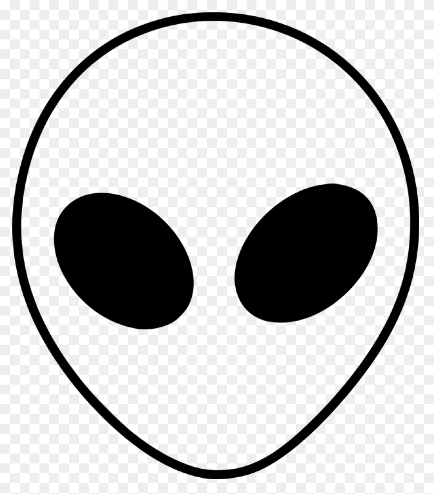 Alien Head In 3D Anaglyph Style | A
