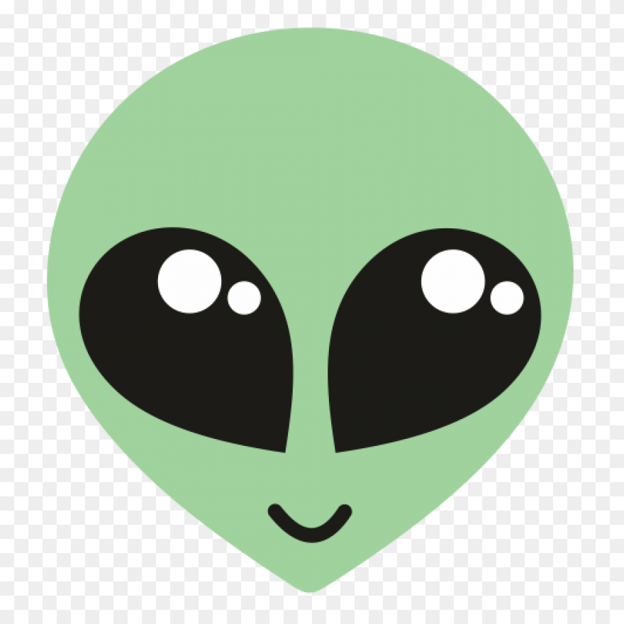 Alien Head In 3D Anaglyph Style | A