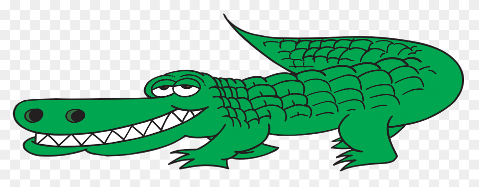 Alligator Standing Clip Art - Allig