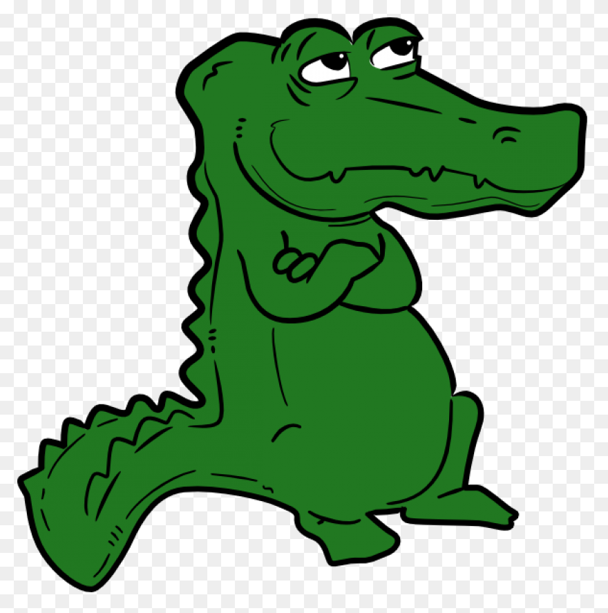 Crocodile (Or Alligator) Clipart At - Alligator