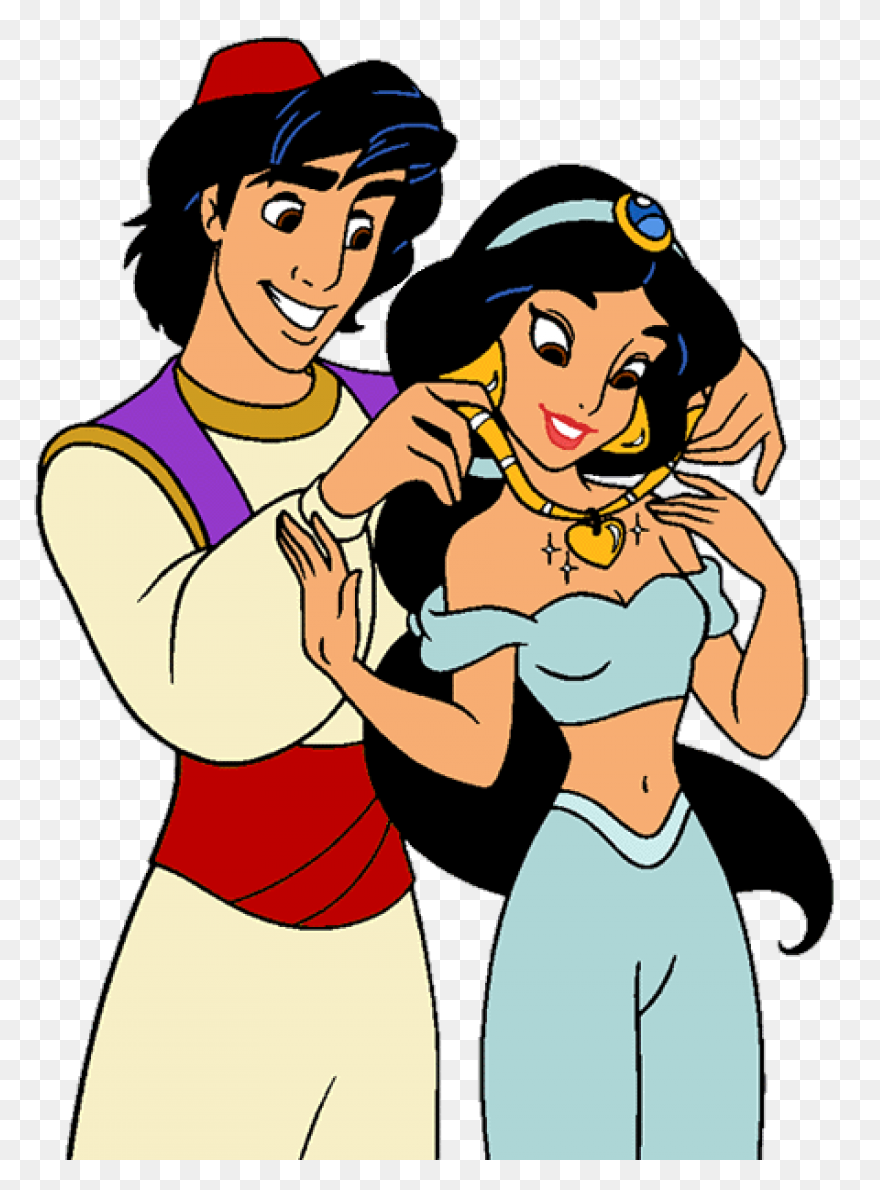 Aladdin And Jasmine Clip Art | Disn