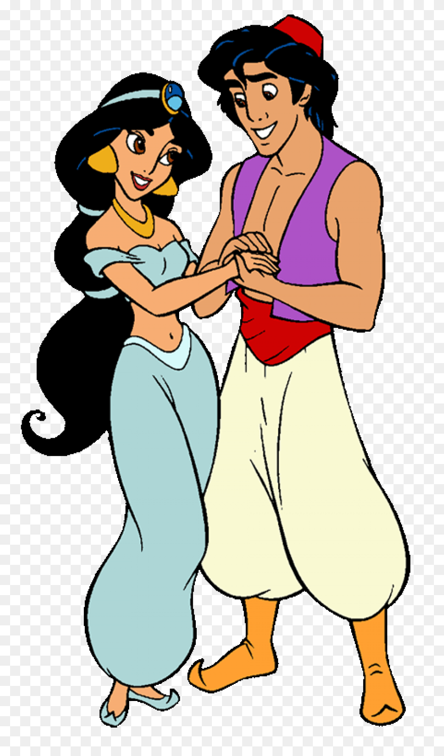 Aladdin And Jasmine Clip Art | Disn