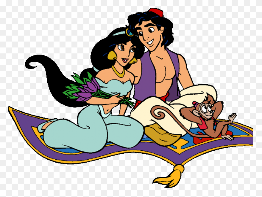 Aladdin And Jasmine Clip Art | Disn