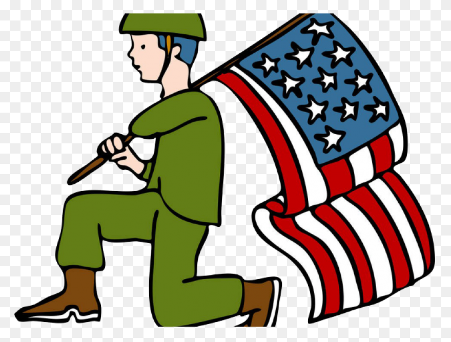 Simple Soldier Clipart Black And Wh