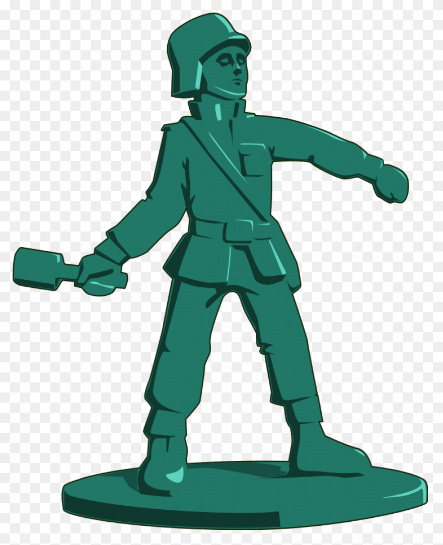 Simple Soldier Clipart Black And Wh