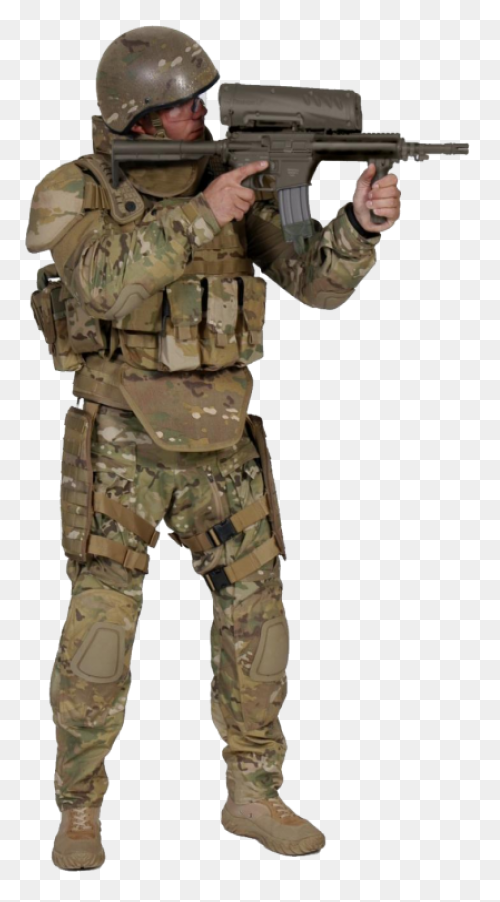 Simple Soldier Clipart Black And Wh