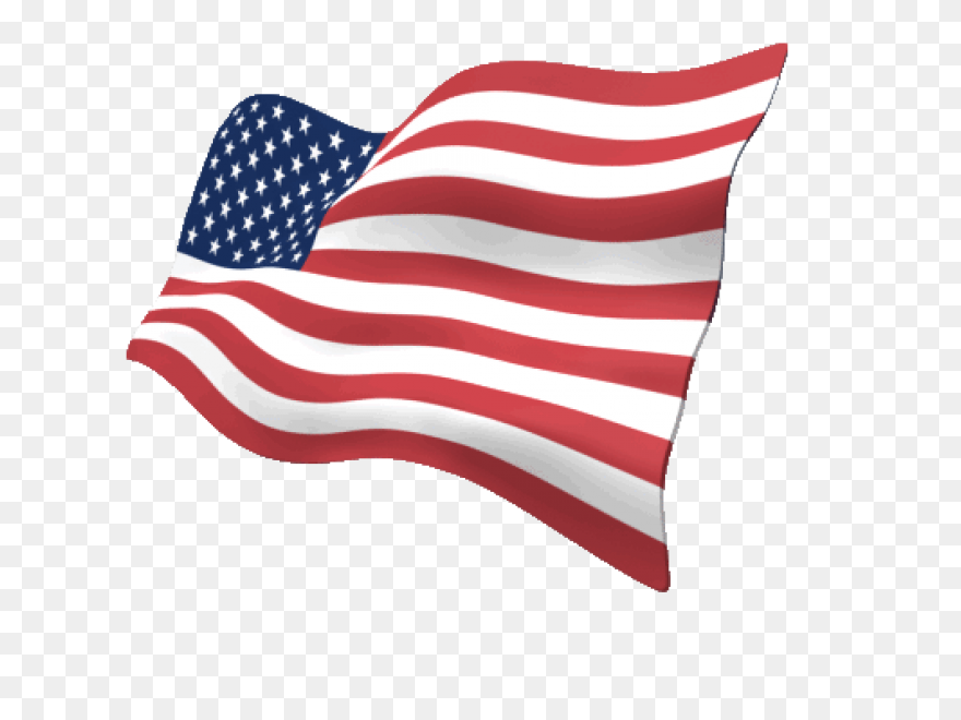Waving Flag Of The United States Of