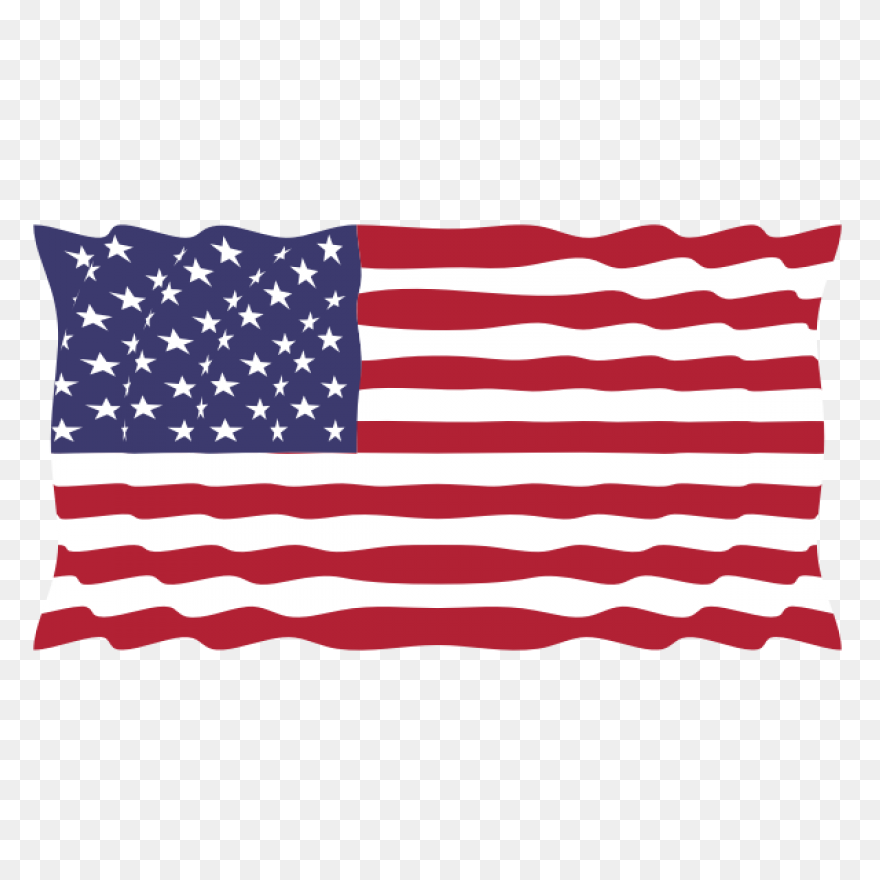 Waving Flag Of The United States Of