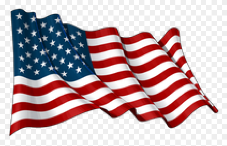 Waving Flag Of The United States Of