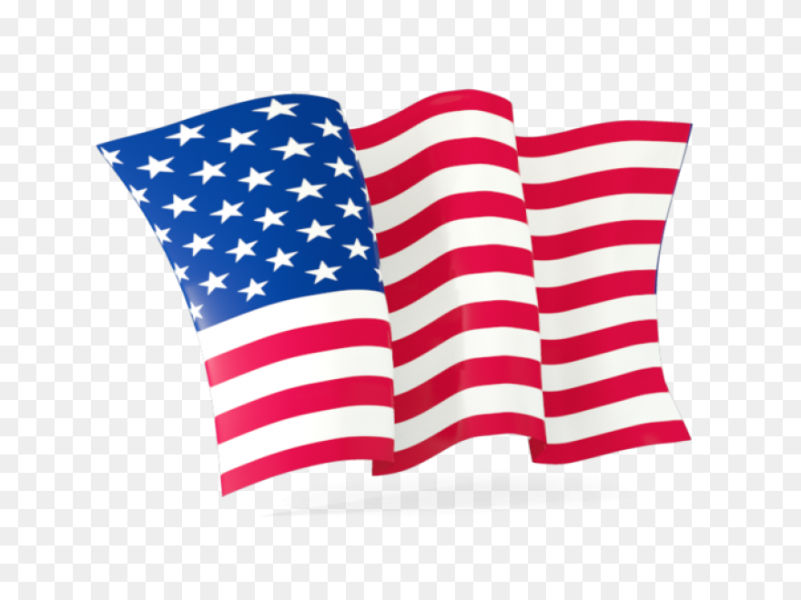Waving Flag Of The United States Of