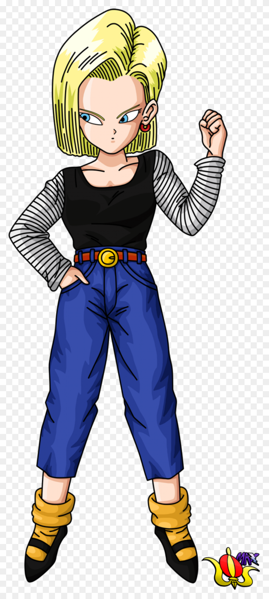 Android 18 And Arale Vs Piccolo And
