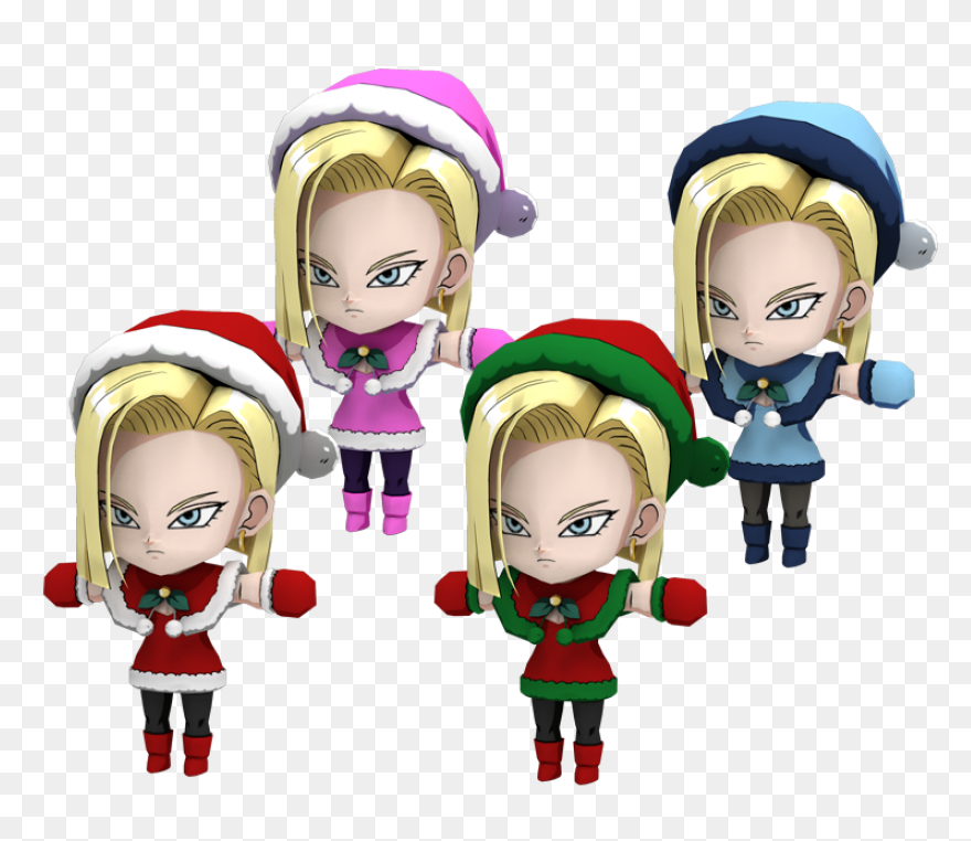 Android 18 And Arale Vs Piccolo And