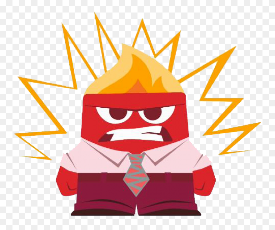 Anger Inside Out Transparent Png Cl