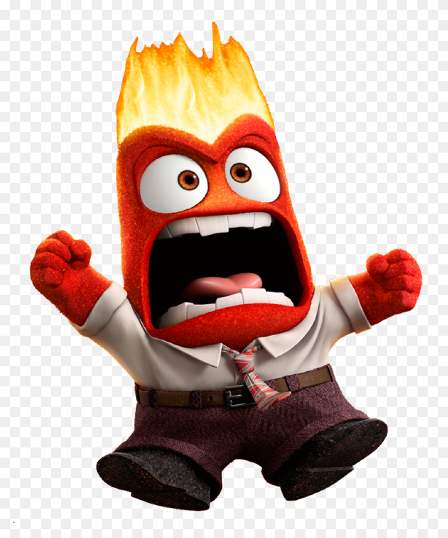Anger Inside Out Transparent Png Cl