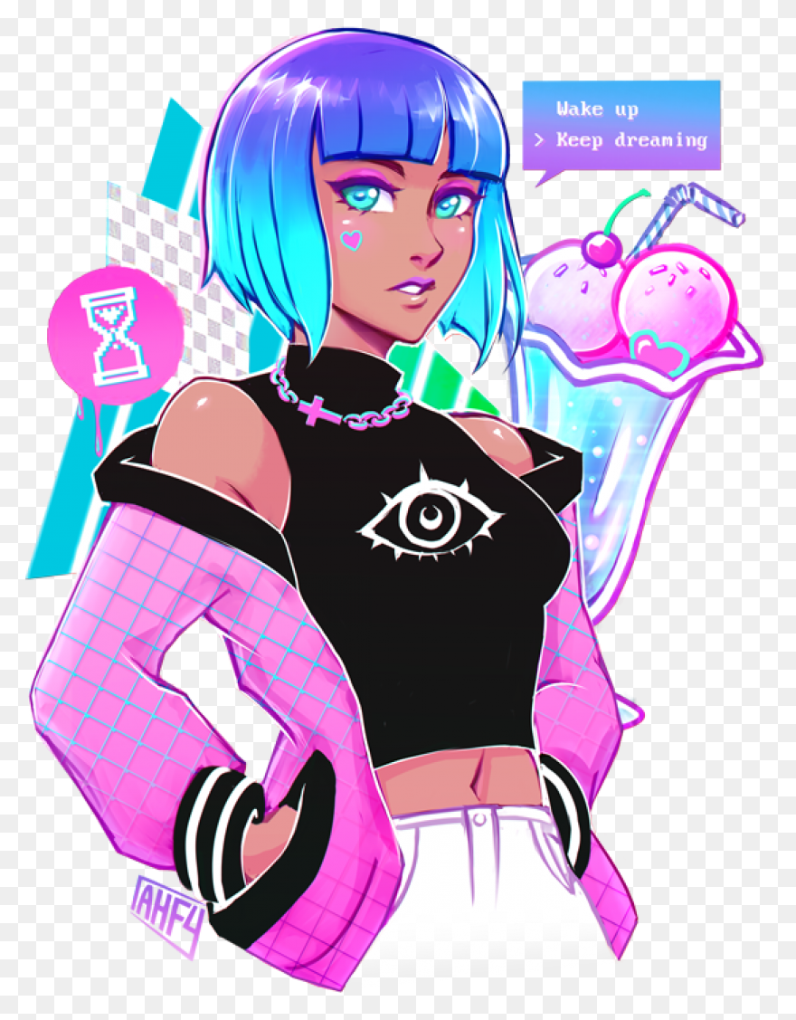 Anime Collage On Tumblr - Green Tum