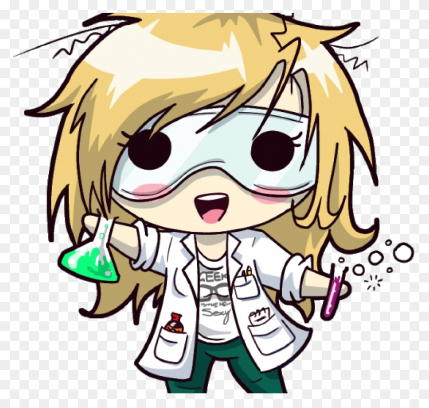 Anime Clipart Science - Anime Chibi