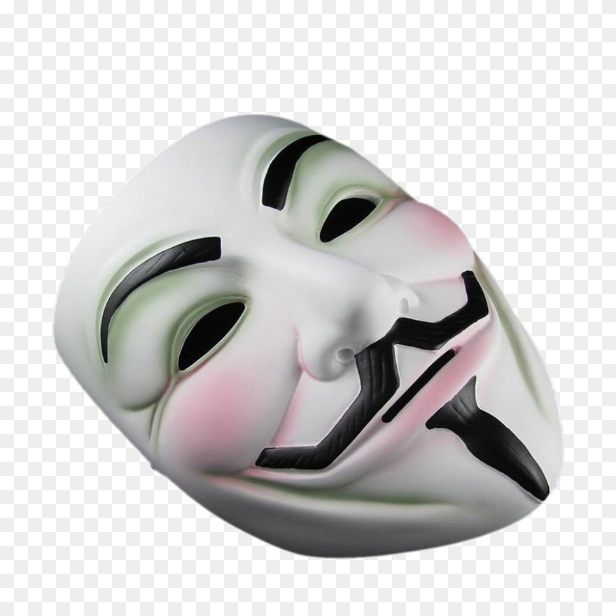 Anonymous Mask Transparent Thewealt