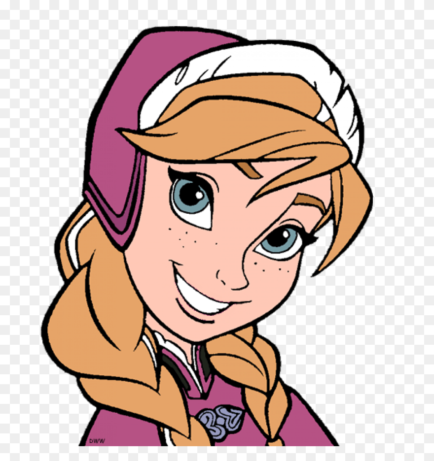 9+ Anna - View: Anna Smiling Clipart By Hillygon PNG Clip Art Images