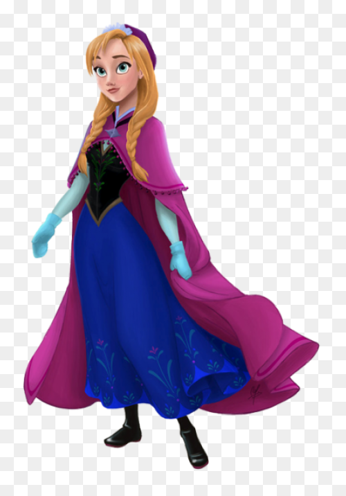 Anna Smiling-Clipart By Hillygon On