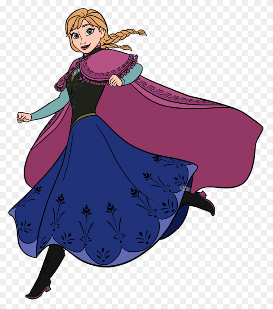 Anna Smiling-Clipart By Hillygon On