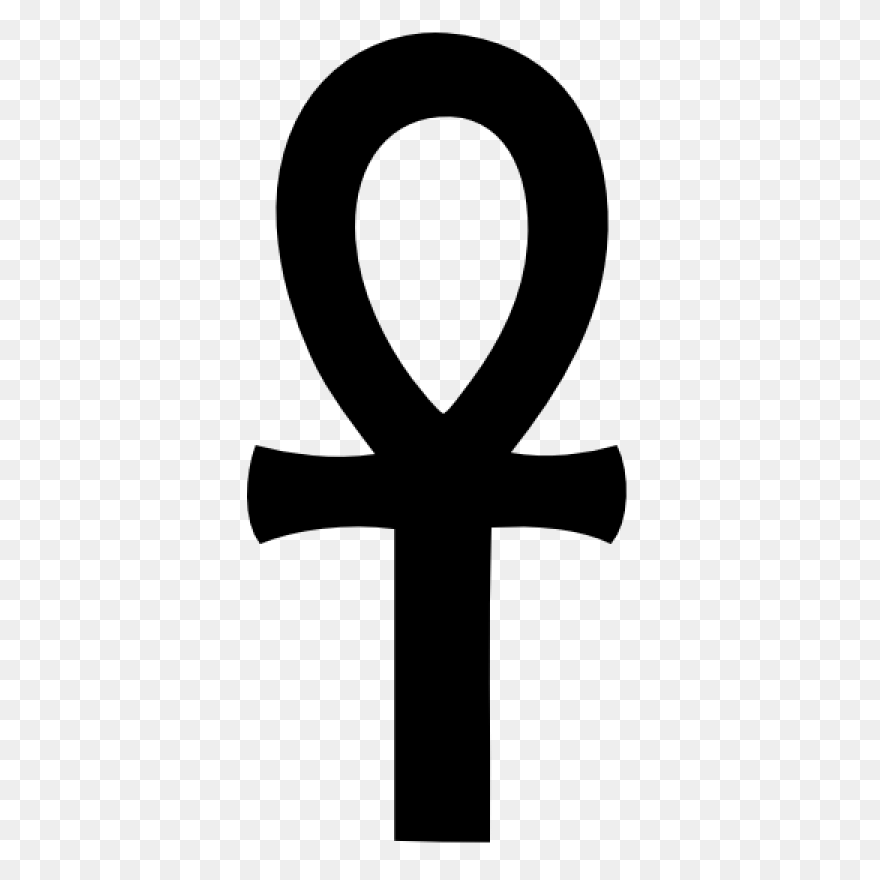 Gold Ankh Cross Pendant