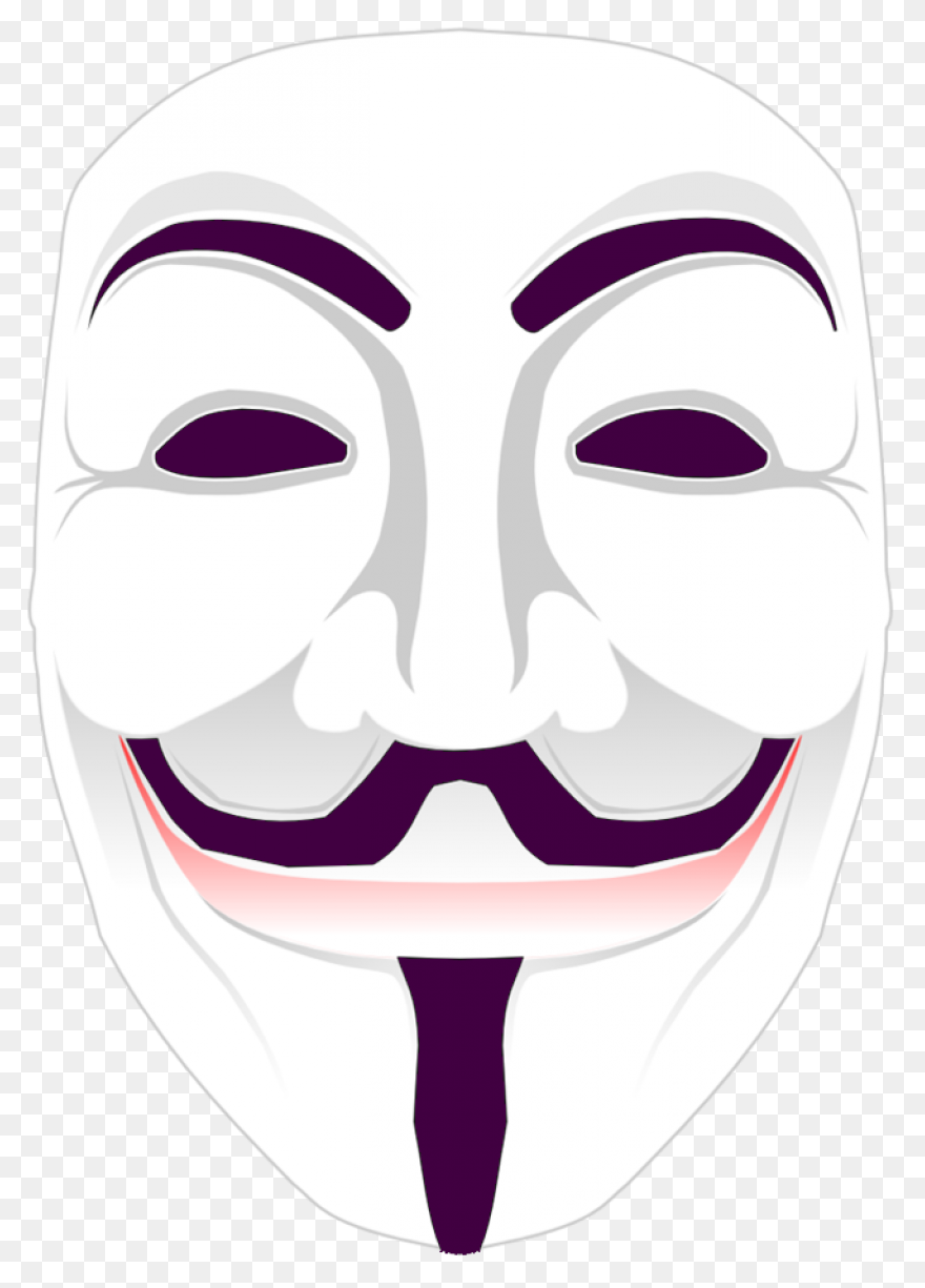 Anonymous Mask Transparent Thewealt