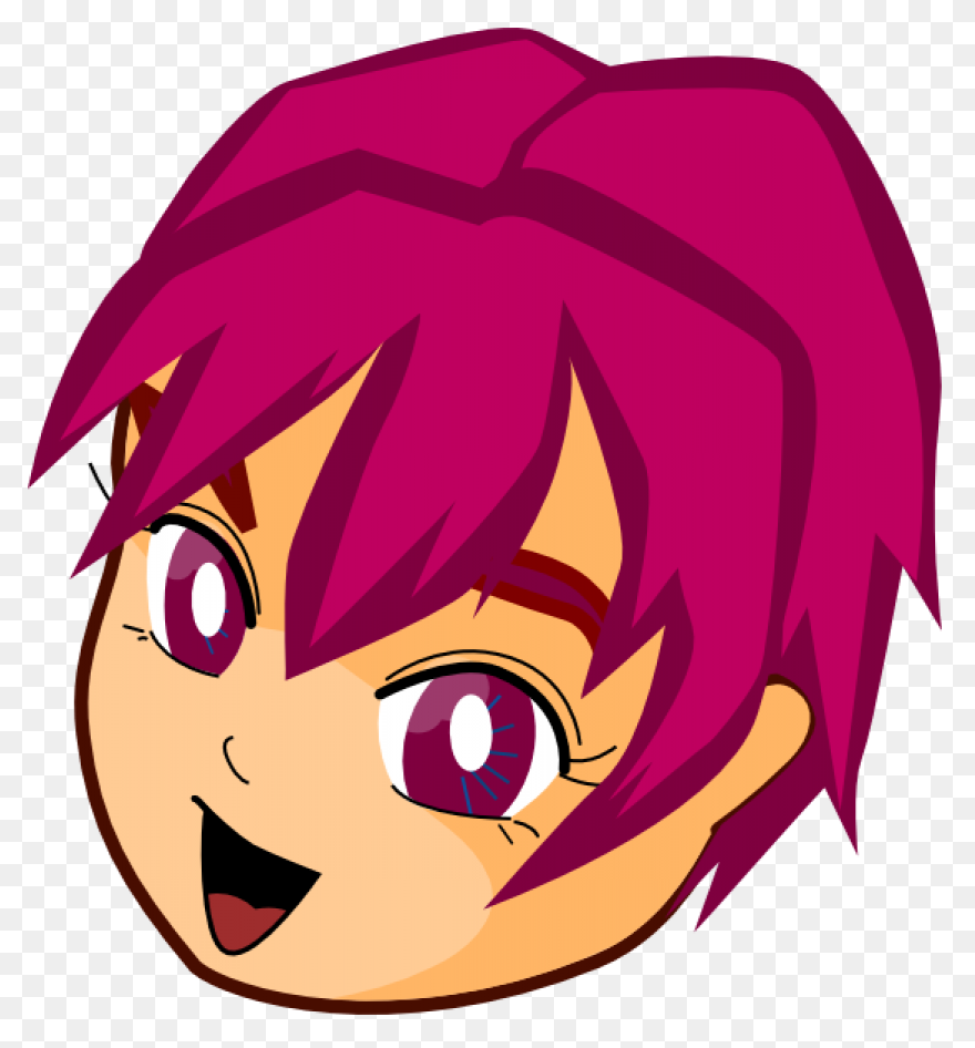 Santa Hat Clipart Anime Guy Christm
