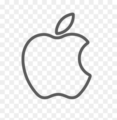 Apple Logo Black Rounded Png Image 