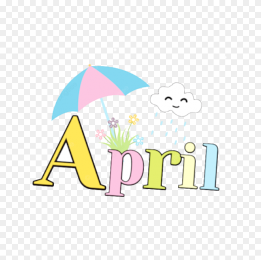 Clip Art April Clipart Background - April