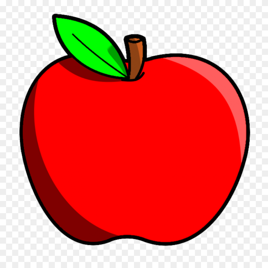 Red Apple Free Vector Clipart | Fre