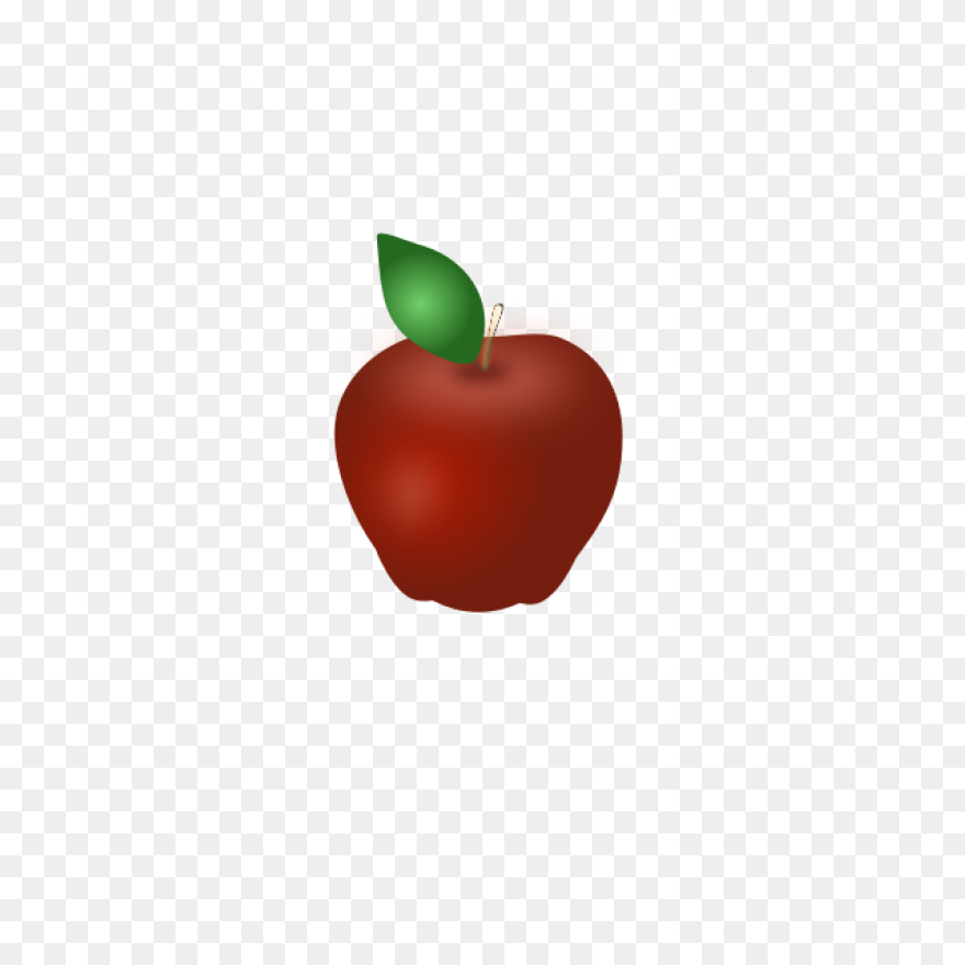 Red Apple Free Vector Clipart | Fre