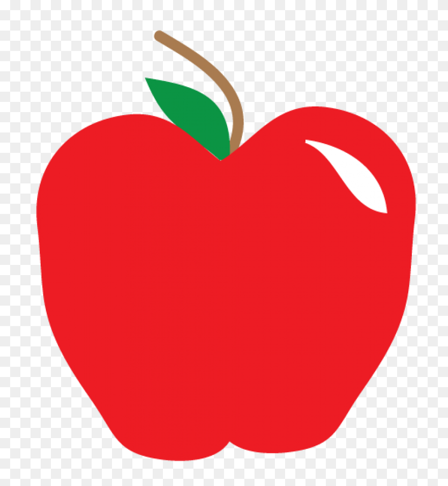 Red Apple Free Vector Clipart | Fre