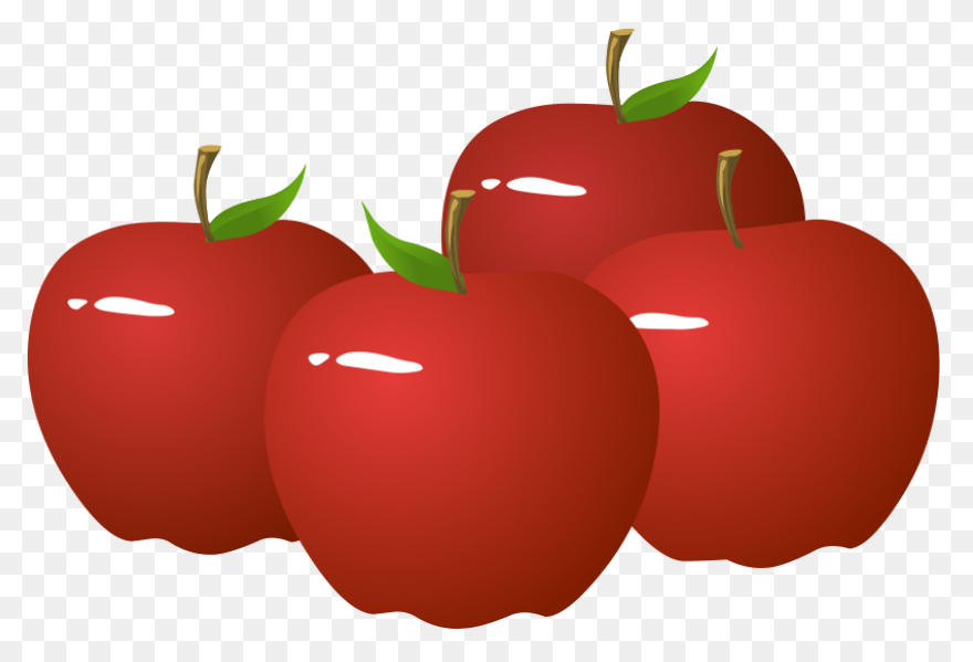 Red Apple Free Vector Clipart | Fre
