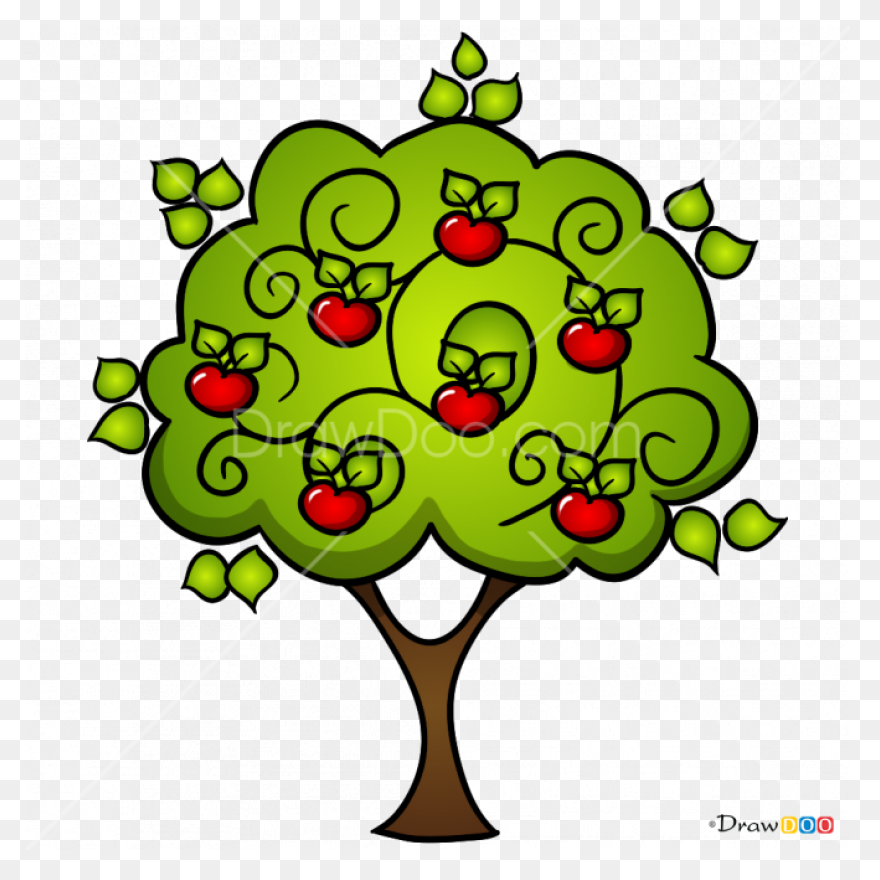 Apple Tree With Apple Basket | Appl