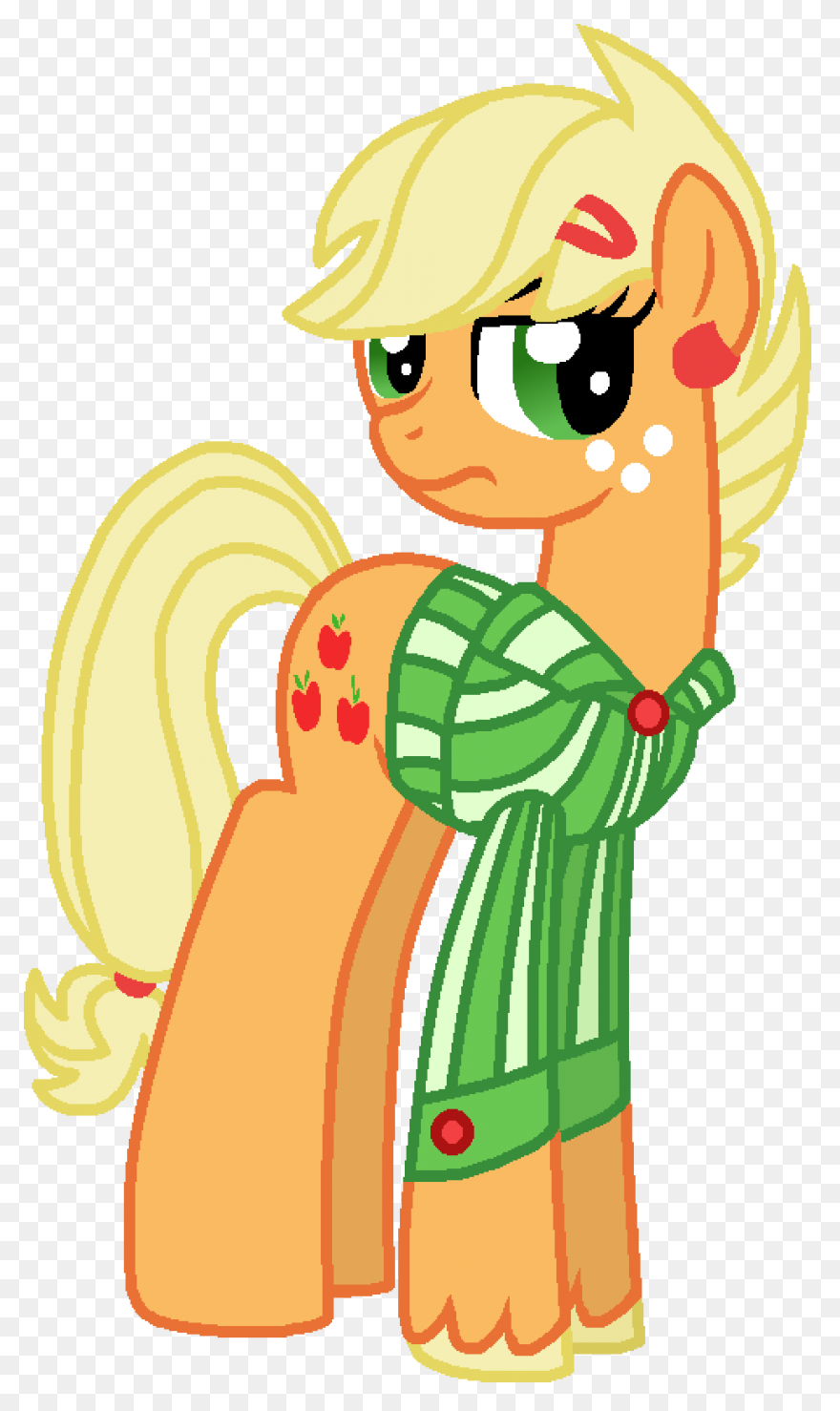 Applejack Did I Skeered Ya By Star 