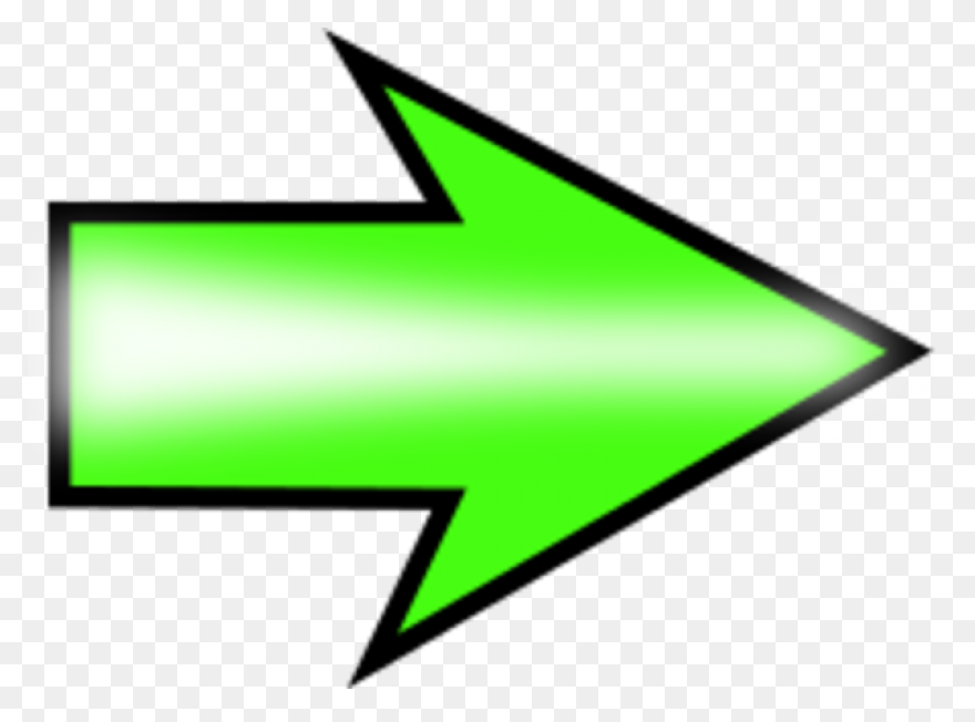 Arrow Pointing To Right Hand Drawn 