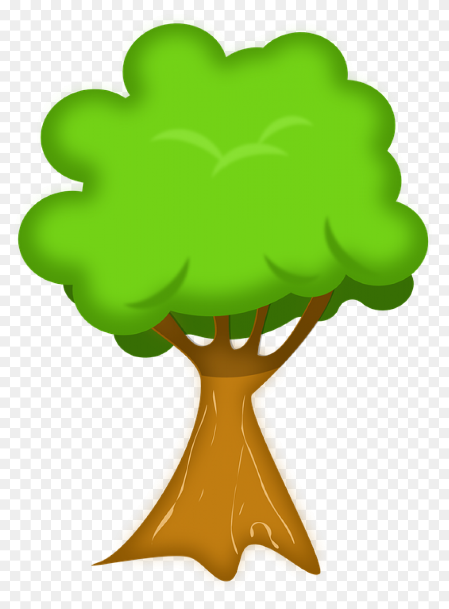 Árbol Clipart. Dibujos Animados De