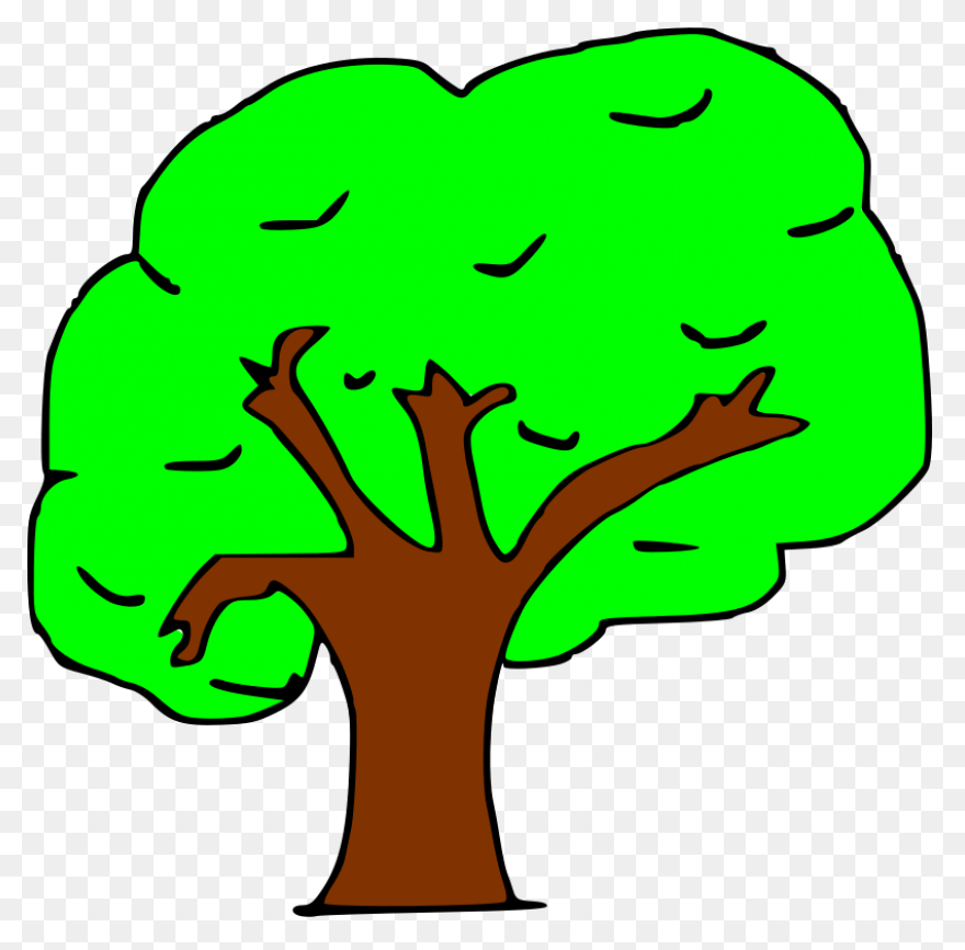 Árbol Clipart. Dibujos Animados De