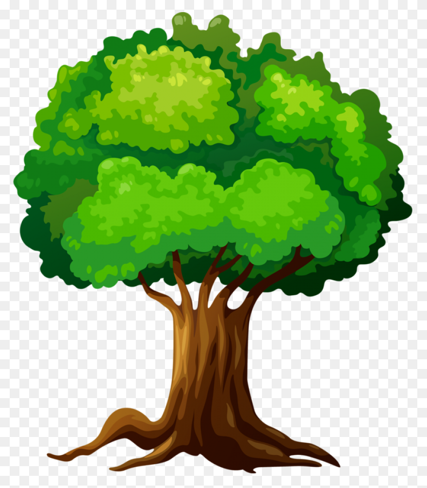 Árbol Clipart. Dibujos Animados De