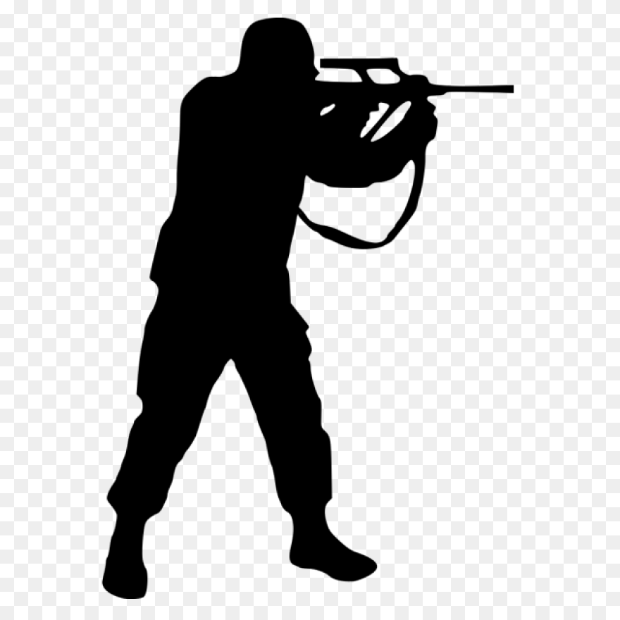 Army Male Finger Hand Clipart - Arm