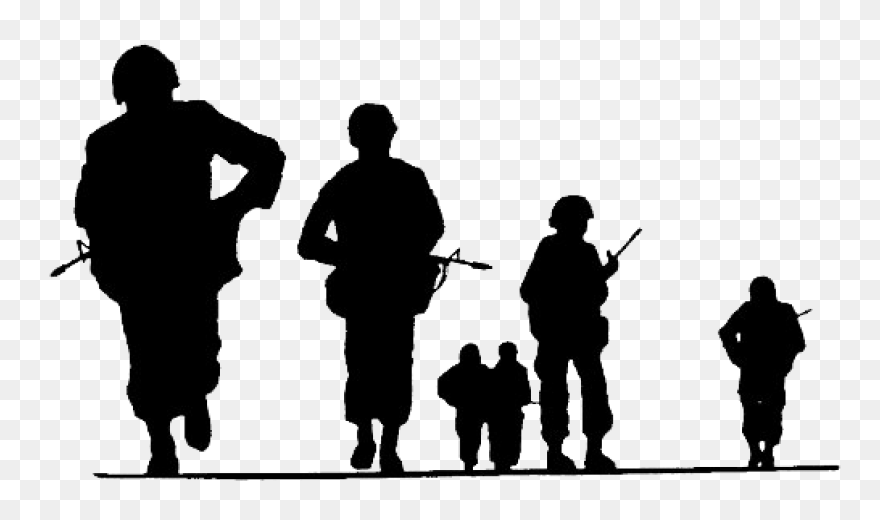 Army Male Finger Hand Clipart - Arm