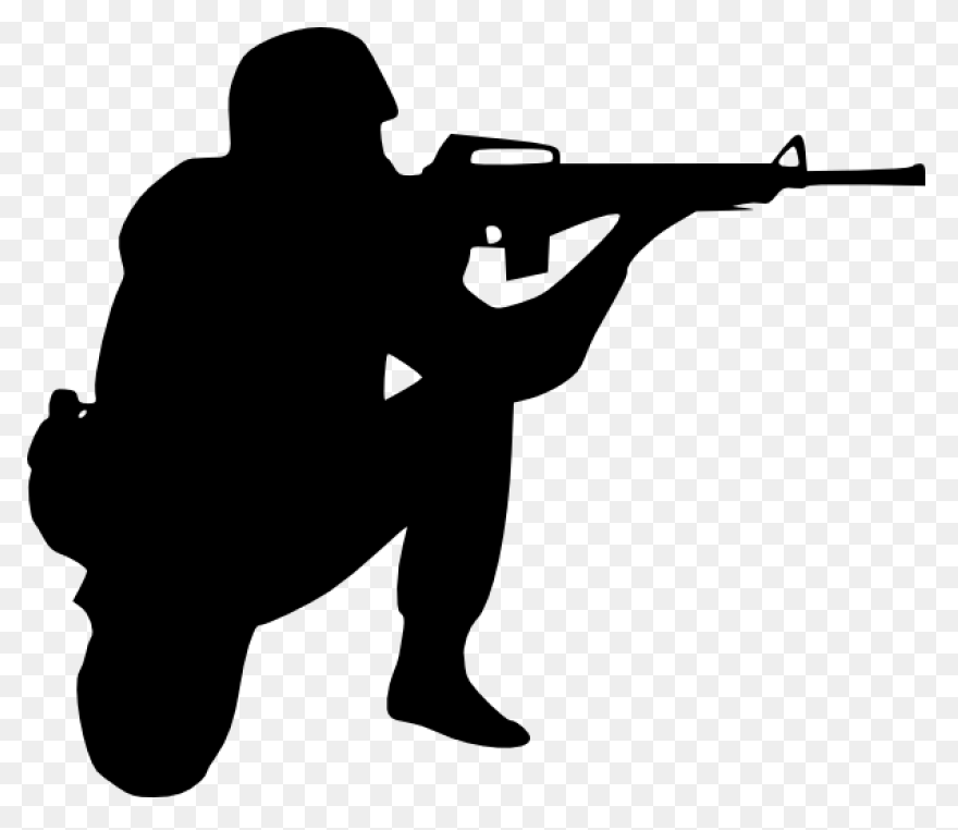 Army Male Finger Hand Clipart - Arm