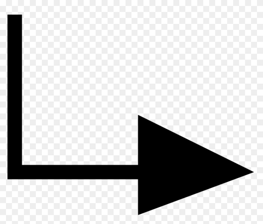 Arrow Down And Right Clip Art - Arr