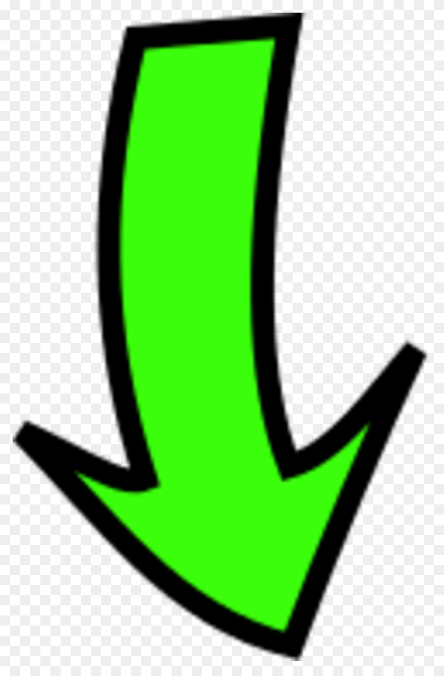 Arrow Down And Right Clip Art - Arr