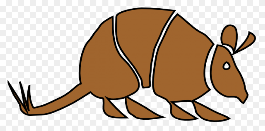 Armadillo Clipart Vector - Punxsuta