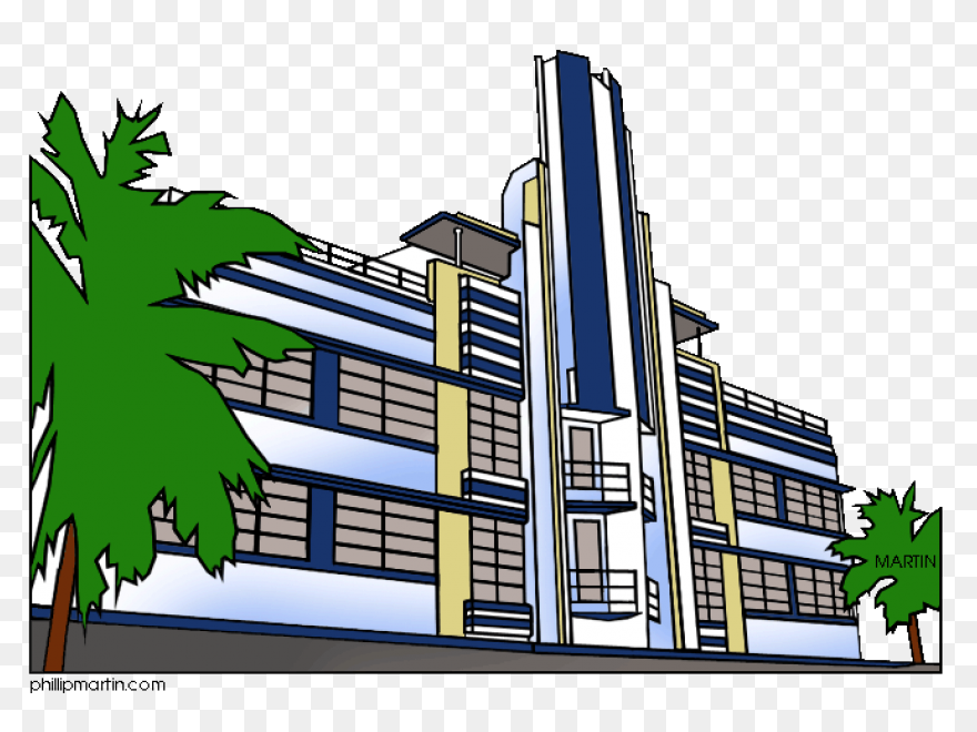 Skyscraper Clipart Bangunan - Build