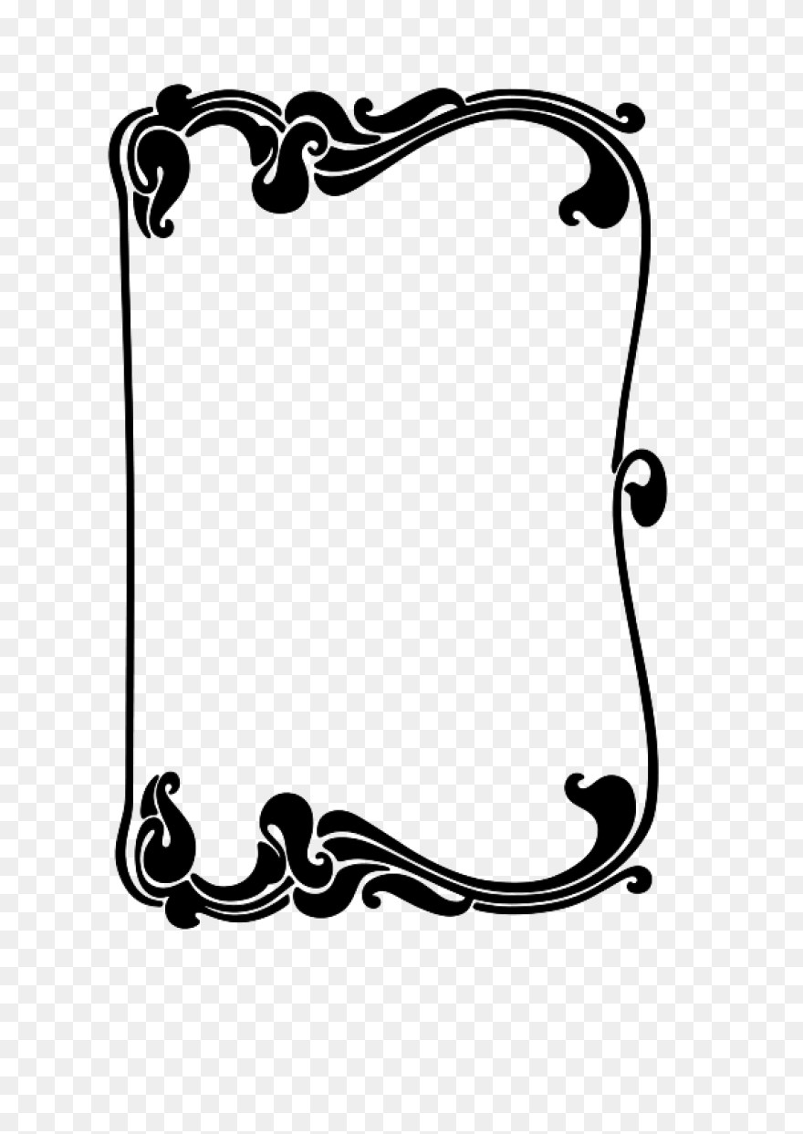 Free Photo Edge Border Art Deco Sim
