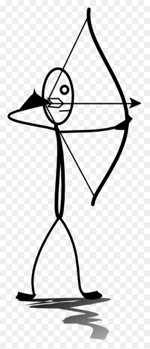 Stickman Archer Clipart At .com - Archer